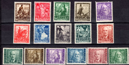 1084.ITALY,1938 EMPIRE.SC.400-409, C100-C105. Y.T. 419-428, A107-A112 MH. - Mint/hinged