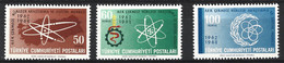 TURQUIE. N°1652-4 De 1965. Centre De Recherches Nucléaires. - Atome