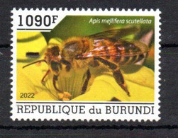 BURUNDI - 2022 - ABEILLES - BEES - APICULTURE - HONEY - MIEL - APIS MELLIFERA SCUTELLATA - 1090F - - Neufs