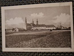 Carte EBERSMUNSTER Eglise Abbatiale Couvent St Joseph - Ebersmunster