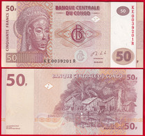 Congo Democratic Republic 50 Francs 2013 P-97a UNC - Democratische Republiek Congo & Zaire