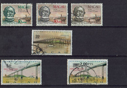 MACAO - Province Portugaise - 5 Timbres - (1974 - 1981) - Usados