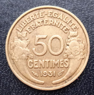 MORLON  50 CENTIMES ** SANS RAISIN-- SANS FRUIT --SANS FLEUR  **  1931.... - 50 Centimes