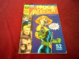 JUDGE ANDERSON  N° 10    1986 - Other Publishers