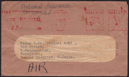 MALAYA 1957 COVER To India @D6773 - Federation Of Malaya