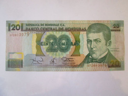 Rare Year-Honduras 20 Lempiras 1994 Banknote,see Pictures - Honduras