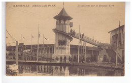 MARSEILLE -AMERICAN PARK - LA GLISSADE SUR LE DRAGON VERT   BELLE CARTE ANIMEE - Exposition D'Electricité Et Autres