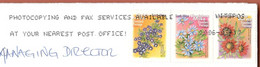 South Africa Witspos 2006 / Photocopying And Fax Services ... Post Office / Machine Stamp Slogan / Flowers 2000 - Brieven En Documenten