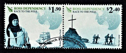 New Zealand 2011 Ross Dependency - Race To The Pole Pair Used - Used Stamps