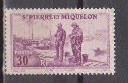 SAINT PIERRE ET MIQUELON           N°  YVERT  175  NEUF AVEC CHARNIERES    ( CHARN  05/07 ) - Unused Stamps