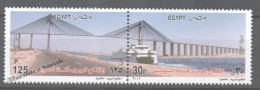 Egypt 2001 Yvert 1703-04, Suez Canal Bridge Inauguration - MNH - Neufs