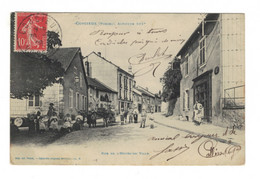 DH1100 - Dep.88 - CORCIEUX - RUE DE L' HOTEL DE VILLE - WEICK 6129 DENTELIERES - Corcieux