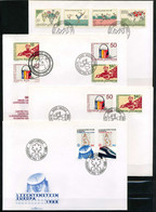 Z18a-7 Bel Ensemble De 5  Enveloppes 1er Jour De Liechtenstein Soit 0.20 Cts L'enveloppe  A Saisir !!! - Lettres & Documents