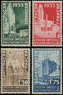 386/389* Propagande  En Faveur De L'expo Univ De Bruxelles / Voor De Wereldtentoonstelling Te Brussel - BELGIQUE/BELGIË - 1935 – Brussels (Belgium)