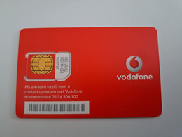 NETHERLANDS  GSM /  SIM CARD /  PROVIDER ; VODAFONE RED     /   MINT  CARD  ** 11414** - Public