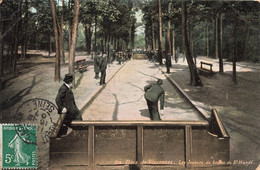 CPA Jeu De Boules - Petanque - Bois De Vincennes - Les Joueurs De Boules De St Mandé - Regional Games