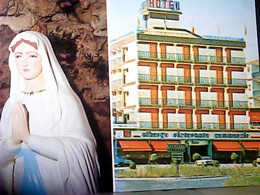 BATTIPAGLIA HOTEL COMMERCIO E Madonna DI LUORDS  N1980 IW2097 PIEGHINE  Solo Della Pellicola Trasparentr DI FABBRICA - Battipaglia