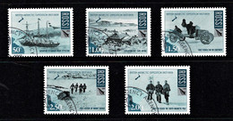 New Zealand 2008 Ross Dependency - British Expedition 1907-1909 Set Of 5 Used - - Oblitérés