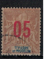 SAINT PIERRE ET MIQUELON           N°  YVERT 99   OBLITERE    ( OB   10/20 ) - Used Stamps