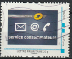 FRANCE Montimbramoi Collector LA POSTE SERVICE CONSOMMATEURS Oblitéré - Oblitérés