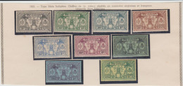 NOUVELLES  HEBRIDES  1925  Yvert  N°91/999  *MH  COMPLETE SET   Ref.  744T - Neufs