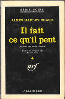 IL Fait Ce Qu'il Peut --J. H. CHASE-1961 SN N°645-BE/TBE - Série Noire