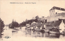 CPA France - Haute Saône - Pesmes - Bords De L Ognon - Sigle CLB Edition - Cours D Eau - 29 Mai 1921 - Pesmes