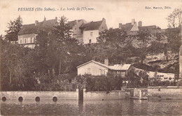 CPA France - Haute Saône - Pesmes - Les Bords De L Ognon - Edition Karrer - Dôle - Rivière - Cours D Eau - Oblitérée - Pesmes