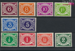 Irland P5-P14 (kompl.Ausg.) Postfrisch 1940 Portomarken (9861545 - Unused Stamps