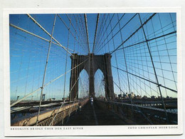 AK 080485 USA - New York City - Brooklyn Bridge über Den East River - Bridges & Tunnels