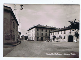 CINISELLO BALSAMO - PIAZZA ITALIA - EDIZIONE SIRONI - SPEDITA 1961 (12199) - Cinisello Balsamo