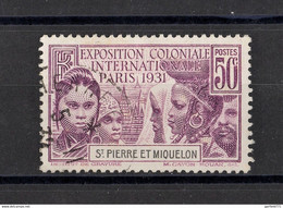 FRANCE - SAINT PIERRE ET MIQUELON - Exposition Coloniale 1931 N°133 Oblitéré TTB ! - Usati