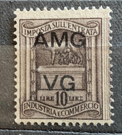 TRIESTE A - AMG VG - MARCA DA BOLLO  IMPOSTA ENTRATA L. 10 - Revenue Stamps