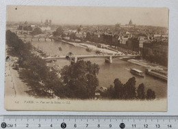 I122123 Cartolina Francia - Paris - Vue Sur La Seine - VG 1905 - The River Seine And Its Banks