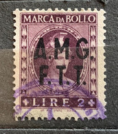 TRIESTE A - AMG FTT  - MARCA DA BOLLO  TASSA FISSA L.2 - Fiscaux