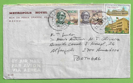 História Postal - Filatelia - Stamps - Timbres - Cover - Letter - Philately - Macau - Macao - Portugal - China - Oblitérés