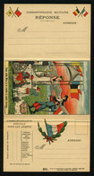 FRANCE - CORRESPONDANCE MILITAIRE - CARTE ILLUSTREE 3 VOLETS - 1914 - NEUVE - Other & Unclassified