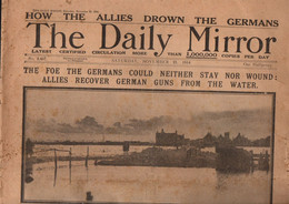 The Daily Mirror N°3457 How The Allies Drown The Germans... Saturday November 21, 1914 - Armée/ Guerre