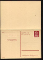 Postkarte Mit Antwort P61I Postfrisch Feinst 1955 Kat.50,00 € - Postkarten - Ungebraucht