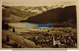 193761 SWITZERLAND UNTERÄGERI VIEW GENERAL FELDPOST POSTAL POSTCARD - Unterägeri