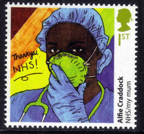 GB 2022 QE2 1st Heroes Of The Pandemic NHS My Mum Umm ( A131 ) - Unused Stamps