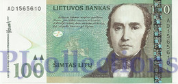 LITHUANIA 100 LITU 2007 PICK 70 UNC - Lituanie