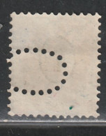 SUISSE 1301 // YVERT 66 (PERF. O) // 1892-99 - Perforés