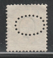 SUISSE 1303 // YVERT 66 (PERF. O) // 1892-99 - Perfins
