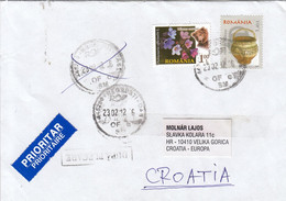 ROMANIA Cover Letter 390,box M - Covers & Documents