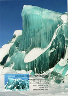 Australian Antarctic Territory 2011 Landscapes Icebergs,Striated Iceberg,maximum Card - Cartes-maximum