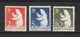 Grönland Greenland Dänemark MiNr. 59-61 ** - Ungebraucht