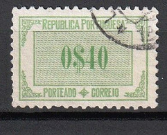 PORTUGAL 1932_ 33 PORTEADO Nº 49- USD_ PTS12612 - Gebraucht