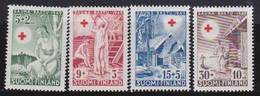 Finland   .   Y&T  .   345/348       .     *   .     Mint-hinged    .   /   .  Ungebraucht Mit Gummi - Unused Stamps