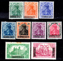 Sarre-48 - Original Values Issued In 1920 (+) Hinged - Quality In Your Opinion. - Other & Unclassified